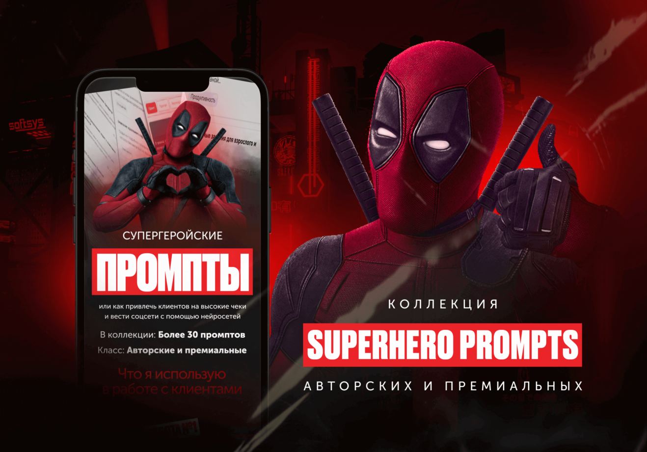 Коллекция супергеройских промптов