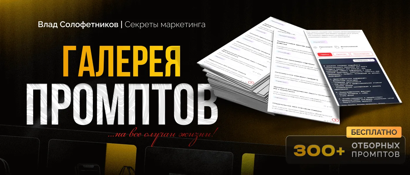 Галерея промптов для ChatGPT