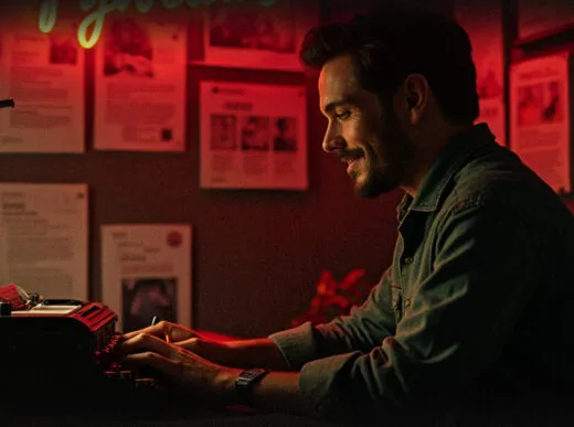 Копирайтер пишет рекламное письмо