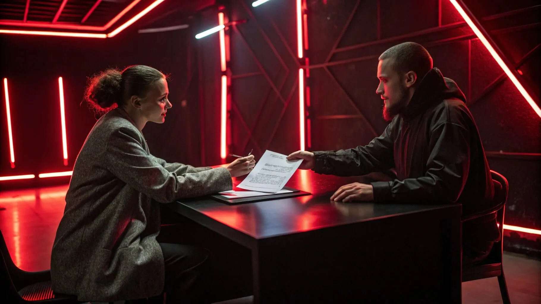 предприниматель анализирует потребности клиента